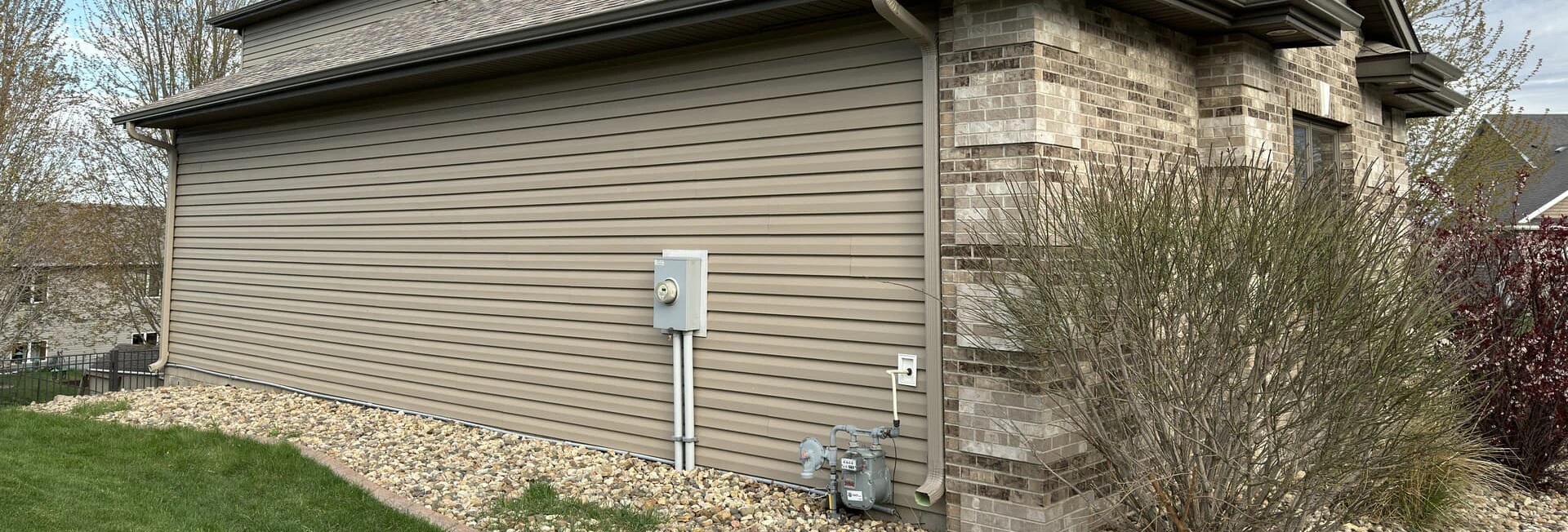 Siding Services breadcrumb